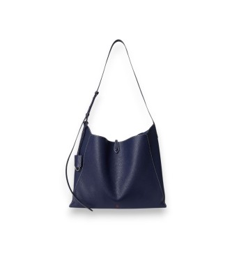 Polo Ralph Lauren Polo Play messenger taske i marineblå læder