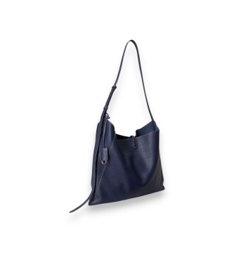 Polo Ralph Lauren Polo Play messenger taske i marineblå læder
