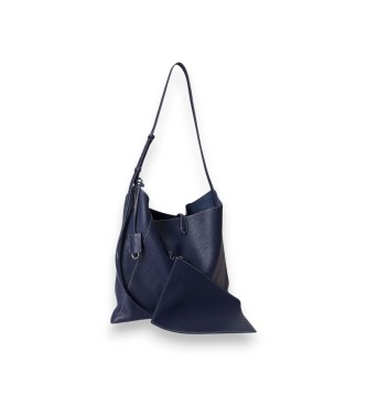 Polo Ralph Lauren Polo Play messenger taske i marineblå læder