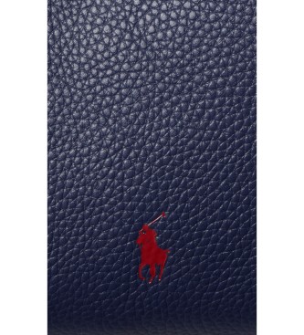 Polo Ralph Lauren Polo Play messenger taske i marineblå læder