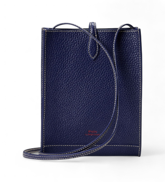 Polo Ralph Lauren Borsa a tracolla Polo Play in pelle blu marino