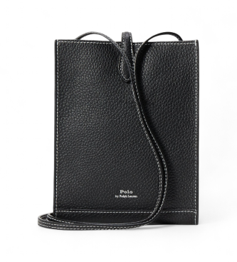 Polo Ralph Lauren Borsa a tracolla Polo Play in pelle nera