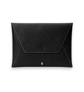 Polo Ralph Lauren Portafoglio Polo Play in pelle nera