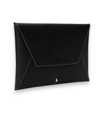 Polo Ralph Lauren Portafoglio Polo Play in pelle nera