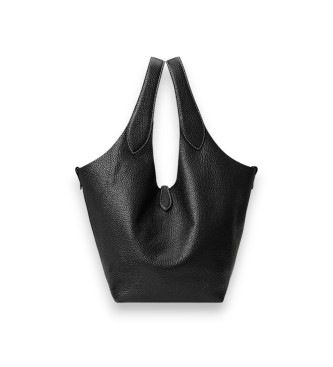 Polo Ralph Lauren Bolso tote Polo Play de piel negro