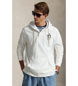 Polo Ralph Lauren Felpa Polo Bear Rugby bianco