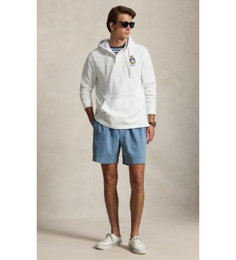 Polo Ralph Lauren Felpa Polo Bear Rugby bianco