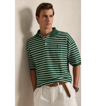 Polo Ralph Lauren Polo met textuur en strepen Relaxed Fit groen