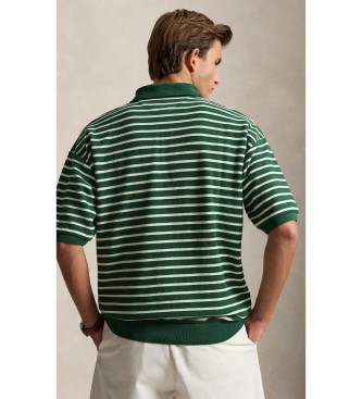 Polo Ralph Lauren Polo met textuur en strepen Relaxed Fit groen