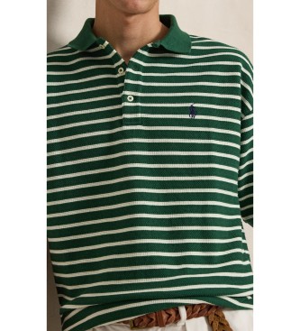 Polo Ralph Lauren Polo met textuur en strepen Relaxed Fit groen
