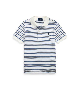 Polo Ralph Lauren Polo en coton doux � rayures bleues