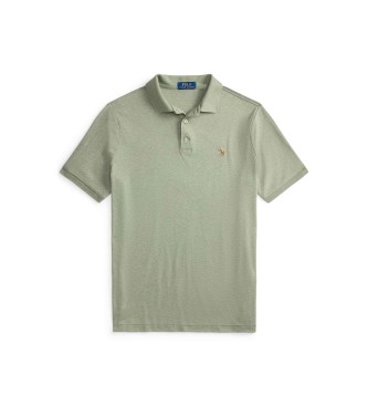 Polo Ralph Lauren Zachte katoenen polo Custom Slim Fit groen