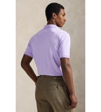 Polo Ralph Lauren Polo in morbido cotone Custom Slim Fit lilla