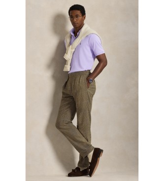 Polo Ralph Lauren Polo in morbido cotone Custom Slim Fit lilla
