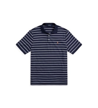 Polo Ralph Lauren Zachte katoenen polo Custom Slim Fit navy