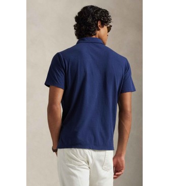Polo Ralph Lauren Katoen en linnen polo Standaard Pasvorm marine
