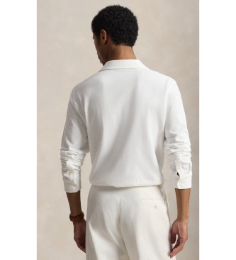 Polo Ralph Lauren Wit classic fit geborduurd piqué poloshirt
