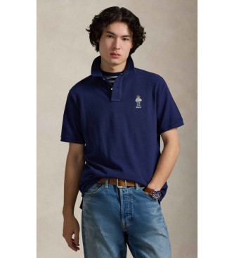 Polo Ralph Lauren Classic Fit piqu� polo met navy Bear polo