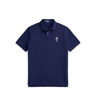 Polo Ralph Lauren Classic Fit piqu� polo met navy Bear polo