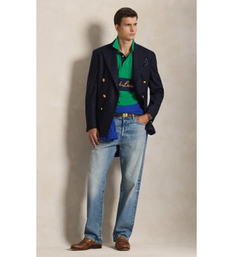Polo Ralph Lauren Classic Fit groen piqu� poloshirt met badge