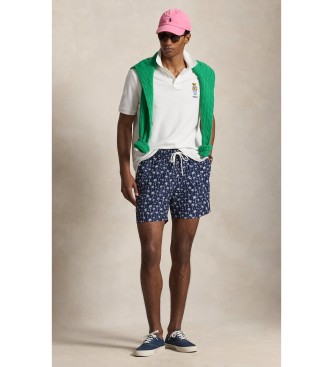 Polo Ralph Lauren Polo Pique Bear Custom Slim Polo shirt branco