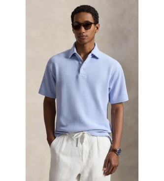 Polo Ralph Lauren Polo de piqué com textura Standard Fit azul