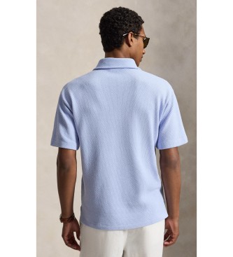 Polo Ralph Lauren Polo de piqué com textura Standard Fit azul