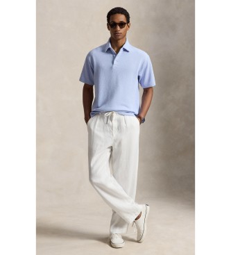 Polo Ralph Lauren Polo de piqué com textura Standard Fit azul