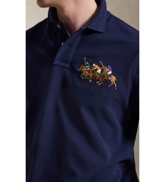 Polo Ralph Lauren Polo majica Pique s trojnim mornarskim konjem