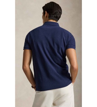 Polo Ralph Lauren Polo i piké Custom Slim Fit marinblå