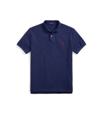 Polo Ralph Lauren Polo i piké Custom Slim Fit marinblå