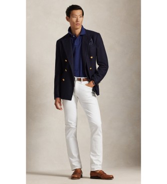 Polo Ralph Lauren Custom Slim Fit navy pique polo shirt