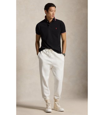 Polo Ralph Lauren Custom Slim Fit Pique-Poloshirt schwarz