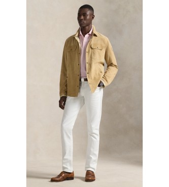 Polo Ralph Lauren P�lo de piqu� Slim Fit personalizado cor-de-rosa