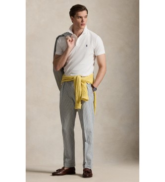 Polo Ralph Lauren Polo majica Slim Fit pique bela