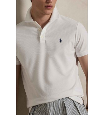 Polo Ralph Lauren Polo majica Slim Fit pique bela