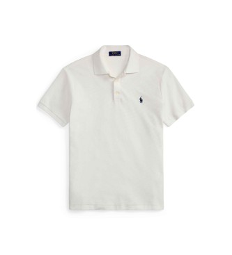 Polo Ralph Lauren Polo majica Slim Fit pique bela