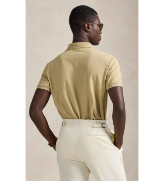 Polo Ralph Lauren Polo majica Slim Fit pique beige