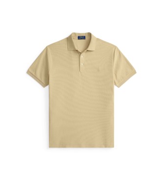 Polo Ralph Lauren Polo majica Slim Fit pique beige
