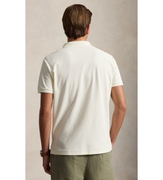 Polo Ralph Lauren Polo de piqué Custom Slim Fit blanco