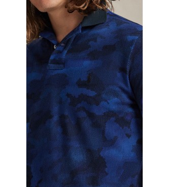 Polo Ralph Lauren Custom Slim Fit navy piqu� polo