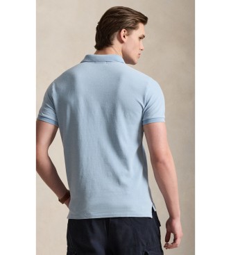 Polo Ralph Lauren Polo de piqué Custom Slim Fit índigo azul