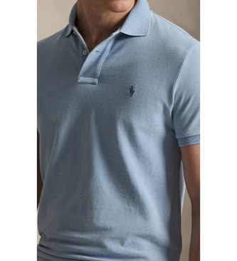 Polo Ralph Lauren Polo de piqué Custom Slim Fit índigo azul