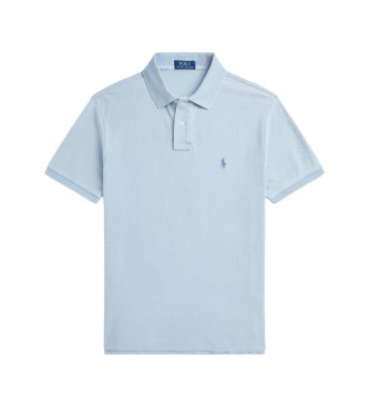 Polo Ralph Lauren Polo de piqué Custom Slim Fit índigo azul