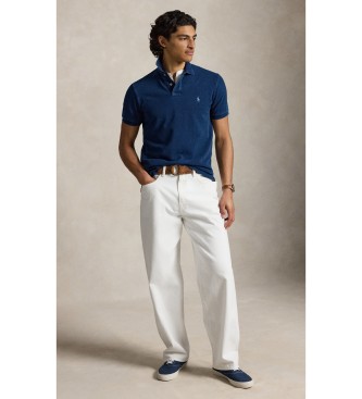 Polo Ralph Lauren Polo de piqué Custom Slim Fit índigo marinho