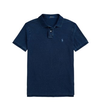 Polo Ralph Lauren Polo de piqué Custom Slim Fit índigo marinho