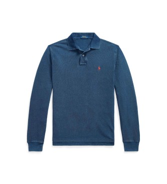Polo Ralph Lauren Polo piqu� Slim Fit personnalis� marine indigo
