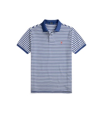 Polo Ralph Lauren Polo de piqu� Custom Slim Fit Rayas azul