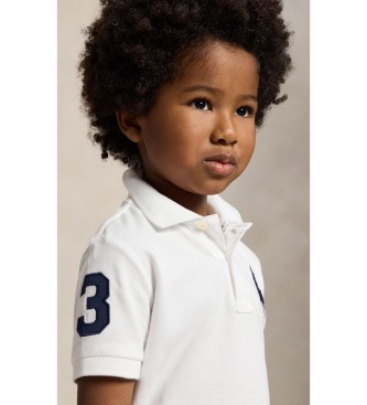 Polo Ralph Lauren Polo de piqué de algodón con Big Pony blanco