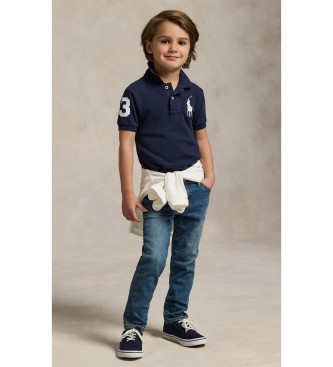 Polo Ralph Lauren Polo de piqué de algodón con Big Pony marino